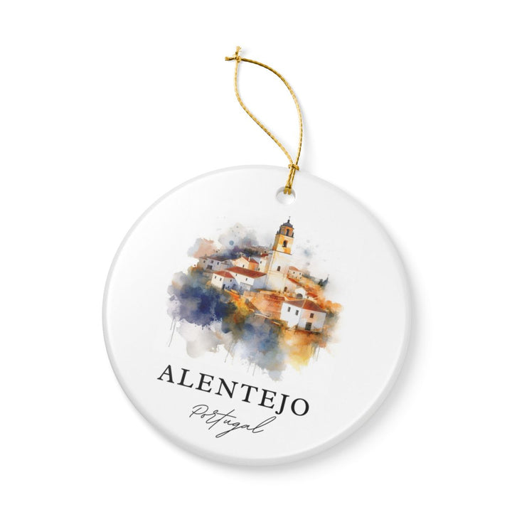 Alentejo Portugal Ornament: Unique Alentejo Souvenir, Alentejo Portugal Xmas Decor, and Authentic Alentejo Gift