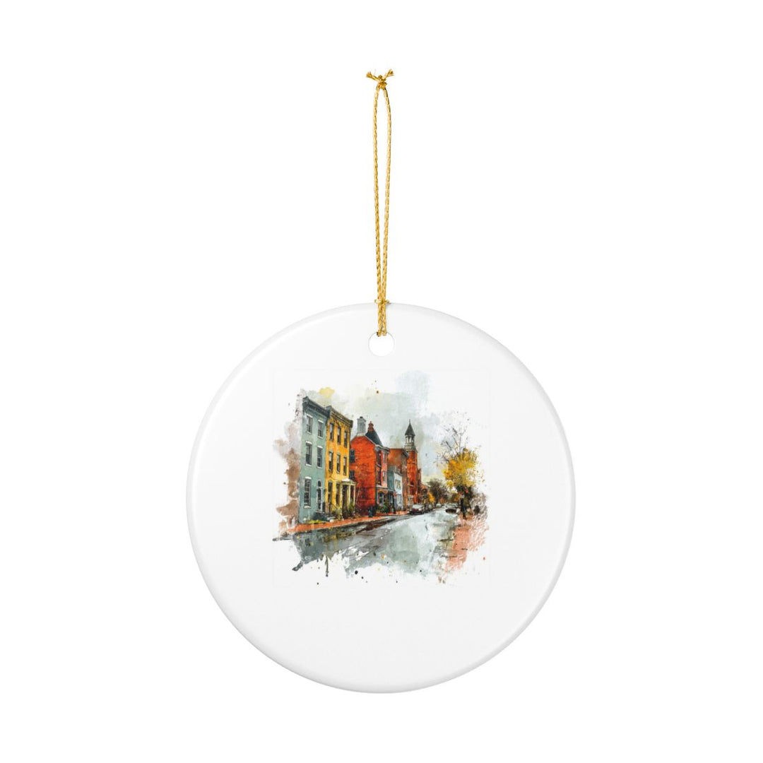Alexandria Virginia Ornament: Unique Alexandria Souvenir, Alexandria Virginia Xmas Decor, and Authentic Alexandria Gift