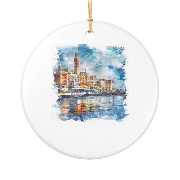 Alexandria Ornament: Unique Alexandria Souvenir, Alexandria Xmas Decor, and Authentic Alexandria Gift