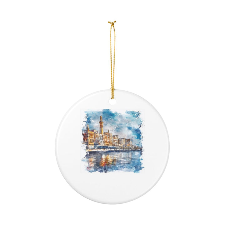 Alexandria Ornament: Unique Alexandria Souvenir, Alexandria Xmas Decor, and Authentic Alexandria Gift