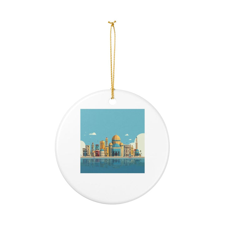 Alexandria Ornament: Unique Alexandria Souvenir, Alexandria Xmas Decor, and Authentic Alexandria Gift