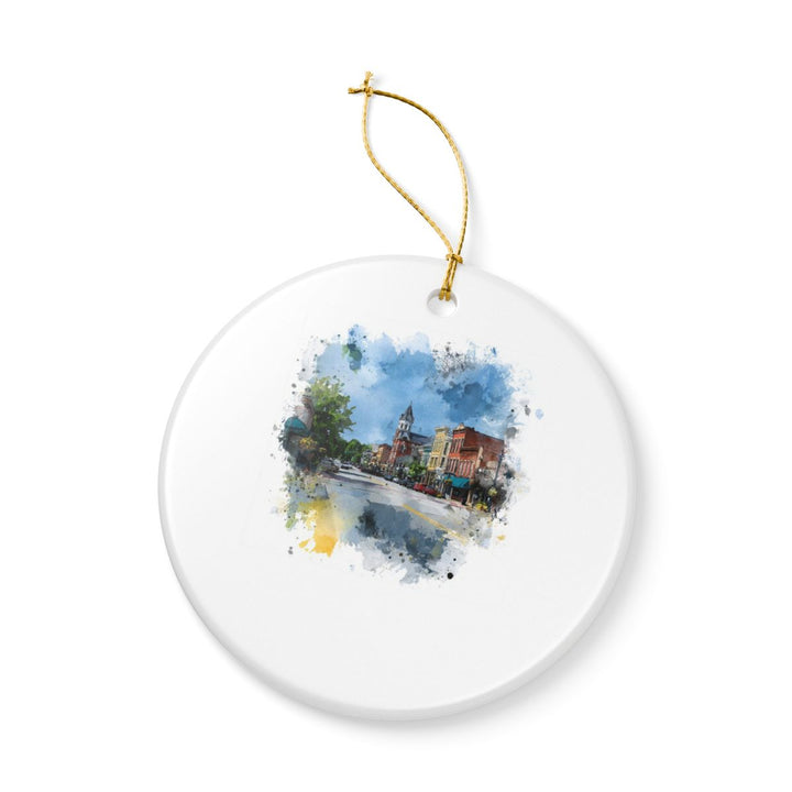 Alexandria Ornament: Unique Alexandria Souvenir, Alexandria Xmas Decor, and Authentic Alexandria Gift