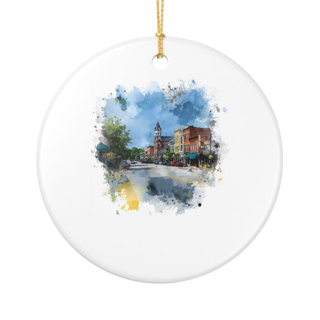 Alexandria Ornament: Unique Alexandria Souvenir, Alexandria Xmas Decor, and Authentic Alexandria Gift