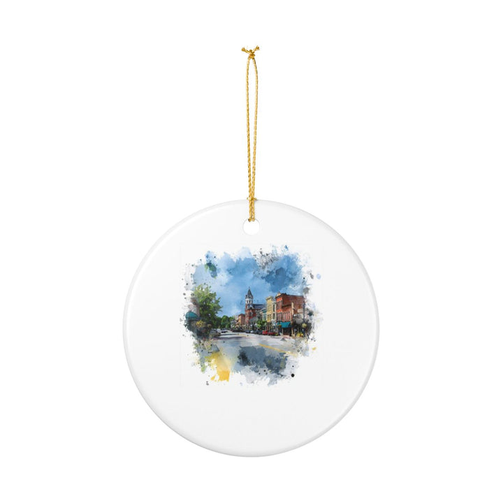 Alexandria Ornament: Unique Alexandria Souvenir, Alexandria Xmas Decor, and Authentic Alexandria Gift