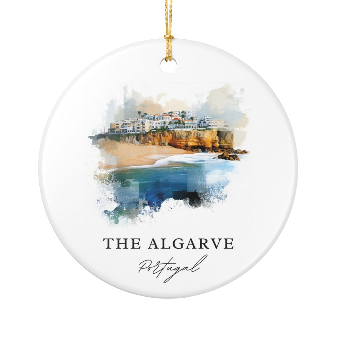 Algarve Portugal Ornament: Unique Algarve Portugal Souvenir, Algarve Portugal Xmas Decor, and Authentic Algarve Portugal Gift