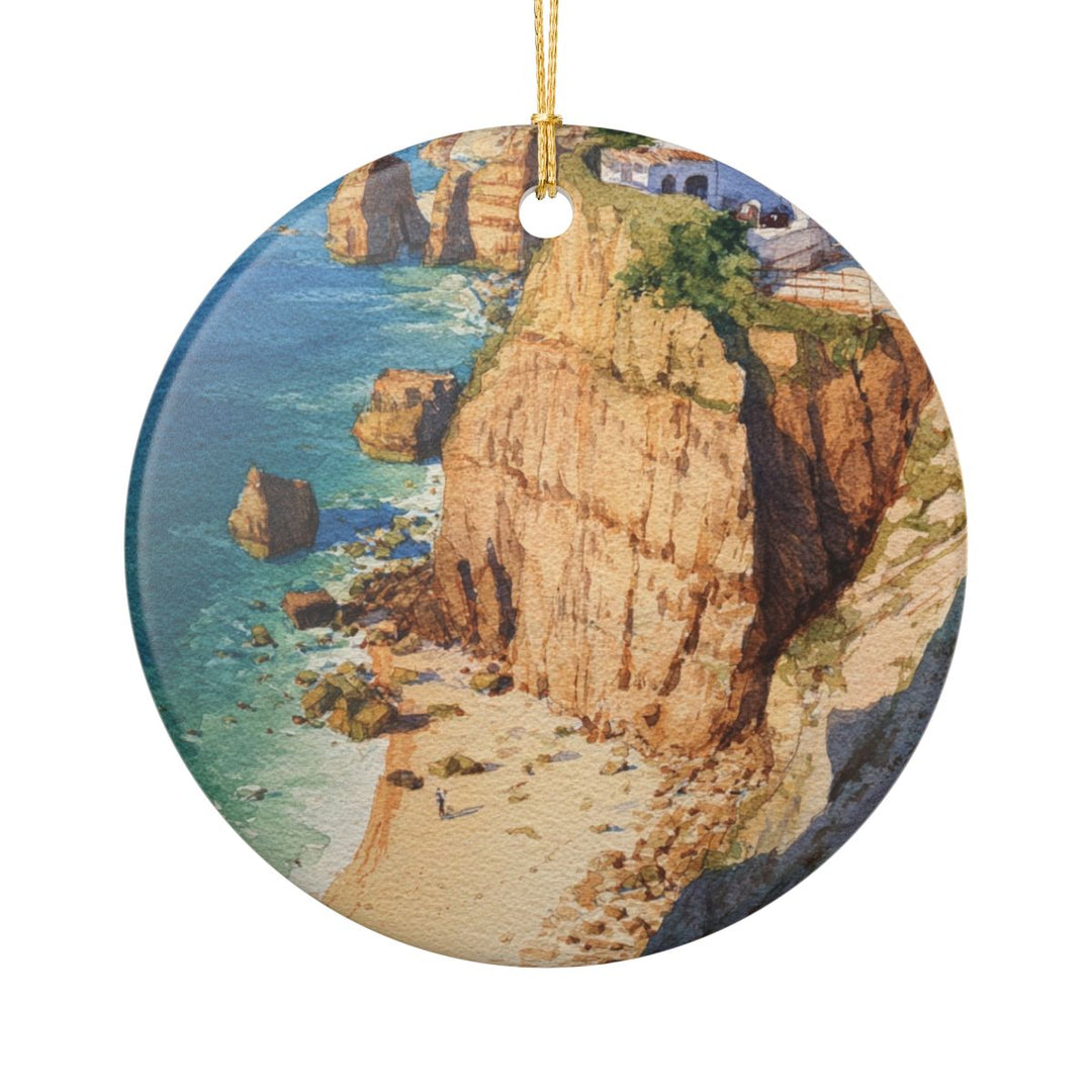 Algarve Portugal Ornament: Unique Algarve Portugal Souvenir, Algarve Portugal Xmas Decor, and Authentic Algarve Portugal Gift