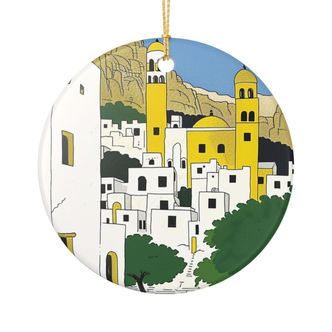 Algeria Africa Ornament: Unique Algeria Africa Souvenir, Algeria Africa Xmas Decor, and Authentic Algeria Africa Gift