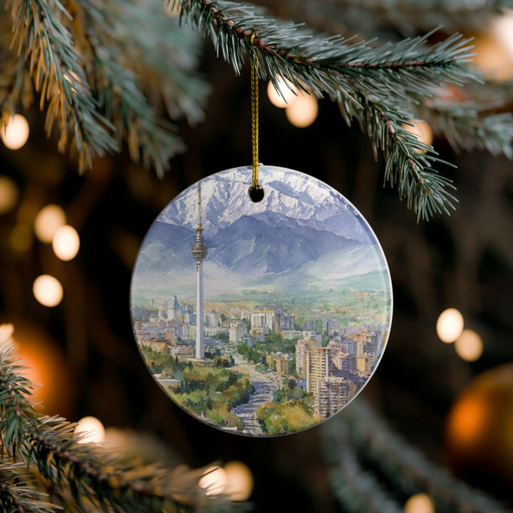 Almaty Ornament: Unique Almaty Souvenir, Almaty Xmas Decor, and Authentic Almaty Gift
