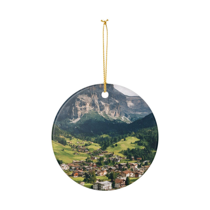 Alta Badia Italy Ornament: Unique Alta Badia Souvenir, Alta Badia Italy Xmas Decor, and Authentic Alta Badia Gift