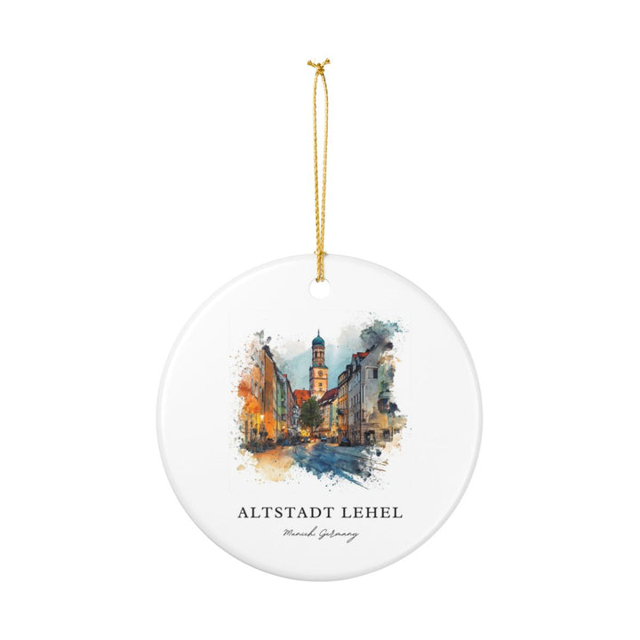Altstadt Lehel Germany Ornament: Unique Altstadt Lehel Souvenir, Altstadt Lehel Germany Xmas Decor, and Authentic Altstadt Lehel Gift