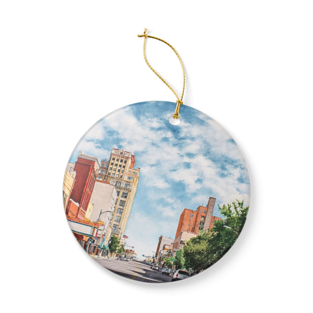 Amarillo Texas Ornament: Unique Amarillo Souvenir, Amarillo Texas Xmas Decor, and Authentic Amarillo Gift