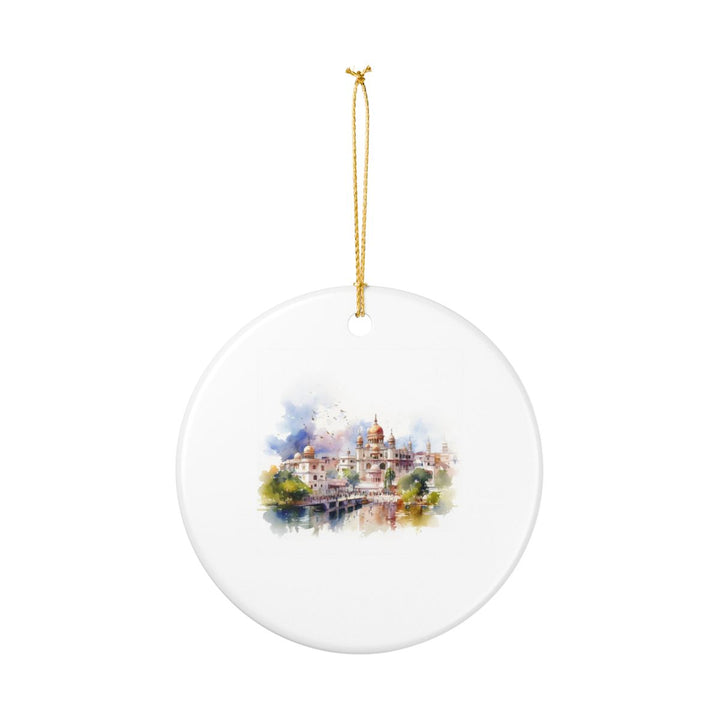 Amritsar India Ornament: Unique Amritsar Souvenir, Amritsar India Xmas Decor, and Authentic Amritsar Gift