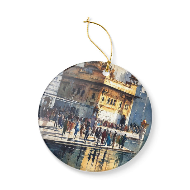 Amritsar India Ornament: Unique Amritsar Souvenir, Amritsar India Xmas Decor, and Authentic Amritsar Gift