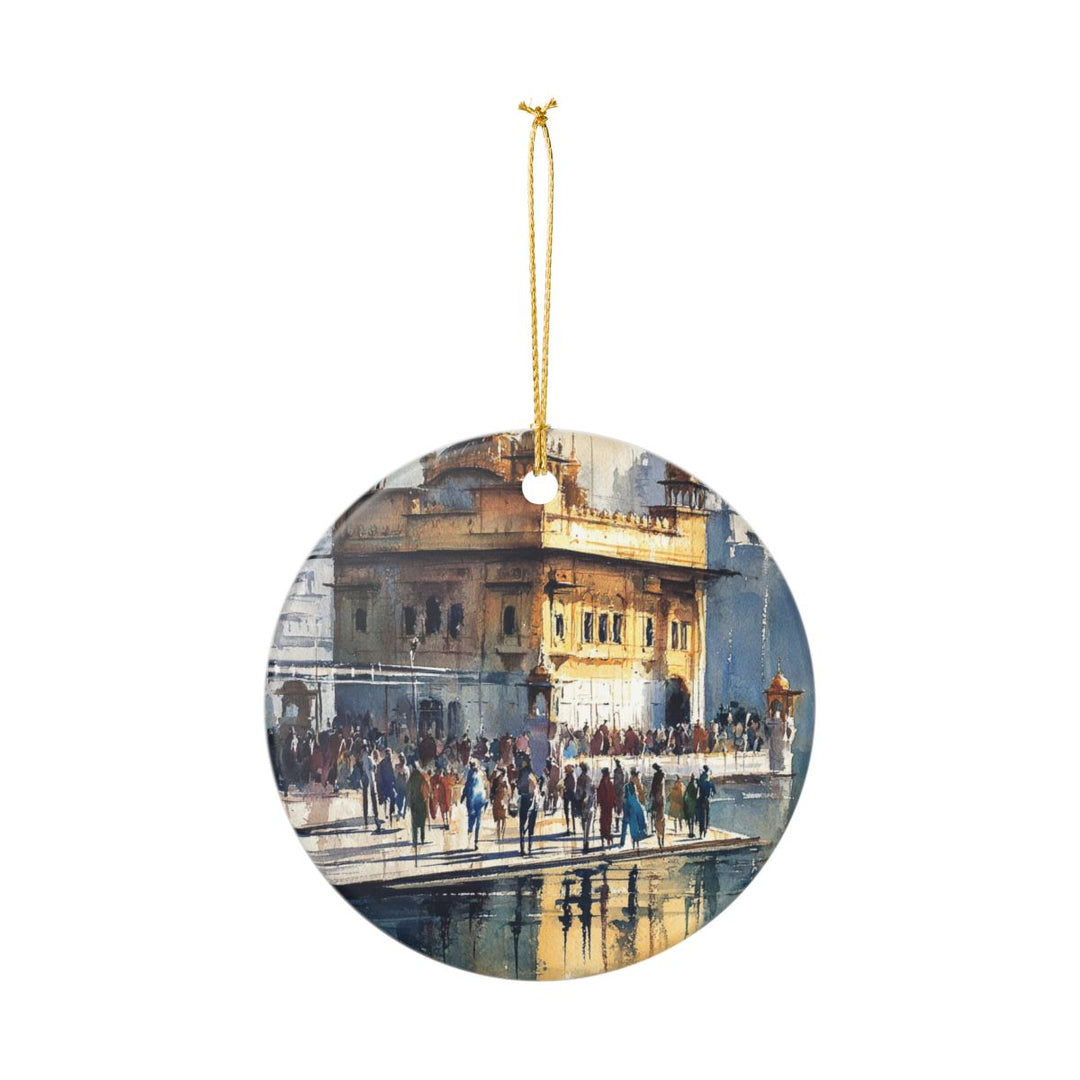 Amritsar India Ornament: Unique Amritsar Souvenir, Amritsar India Xmas Decor, and Authentic Amritsar Gift