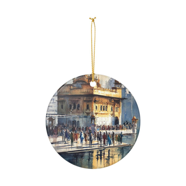 Amritsar India Ornament: Unique Amritsar Souvenir, Amritsar India Xmas Decor, and Authentic Amritsar Gift