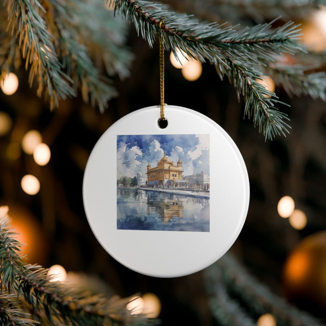 Amritsar India Ornament: Unique Amritsar Souvenir, Amritsar India Xmas Decor, and Authentic Amritsar Gift