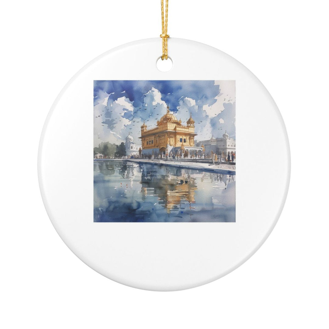 Amritsar India Ornament: Unique Amritsar Souvenir, Amritsar India Xmas Decor, and Authentic Amritsar Gift