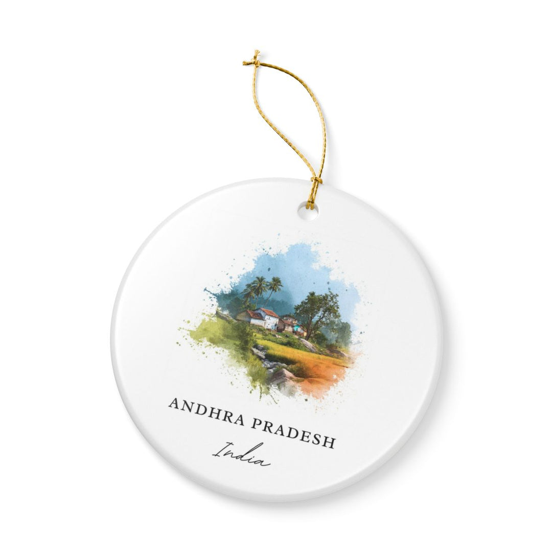 Andhra Pradesh Ornament: Unique Andhra Pradesh Souvenir, Andhra Pradesh Xmas Decor, and Authentic Andhra Pradesh Gift
