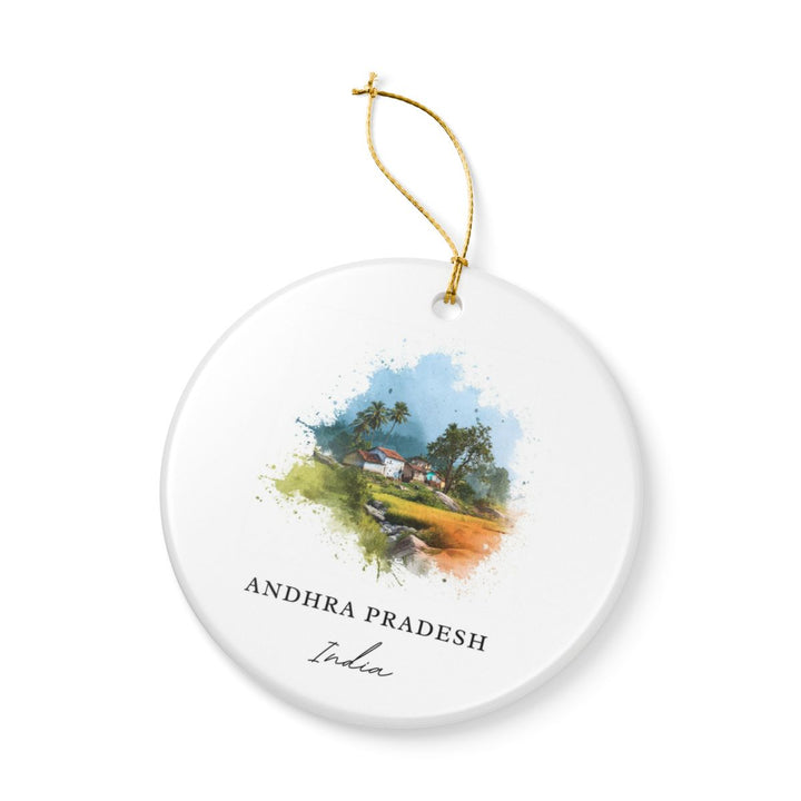 Andhra Pradesh Ornament: Unique Andhra Pradesh Souvenir, Andhra Pradesh Xmas Decor, and Authentic Andhra Pradesh Gift