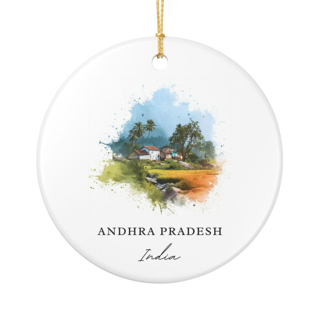 Andhra Pradesh Ornament: Unique Andhra Pradesh Souvenir, Andhra Pradesh Xmas Decor, and Authentic Andhra Pradesh Gift