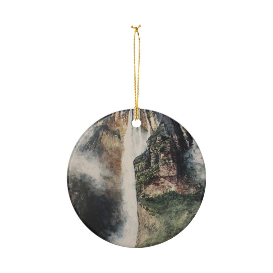 Angel Falls Venezuela Ornament: Unique Angel Falls Venezuela Souvenir, Angel Falls Venezuela Xmas Decor, and Authentic Angel Falls Venezuela Gift