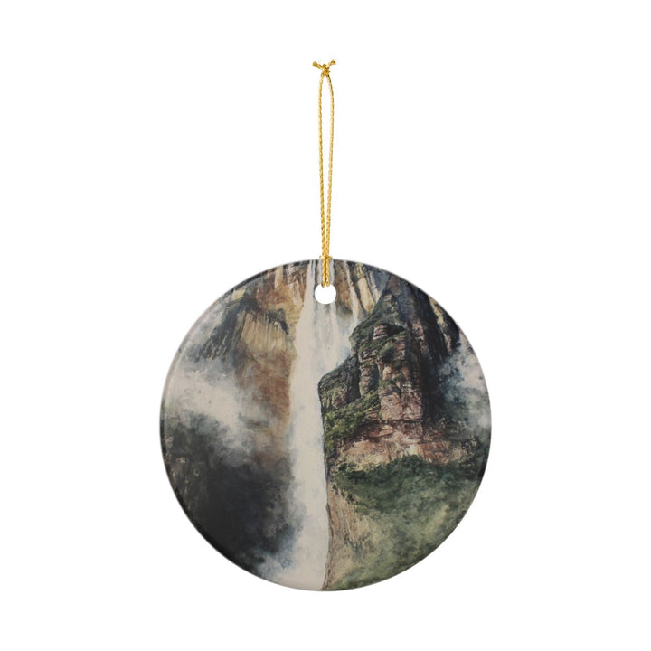 Angel Falls Venezuela Ornament: Unique Angel Falls Venezuela Souvenir, Angel Falls Venezuela Xmas Decor, and Authentic Angel Falls Venezuela Gift