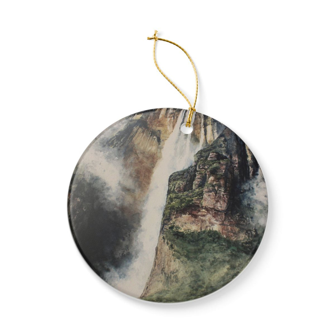 Angel Falls Venezuela Ornament: Unique Angel Falls Venezuela Souvenir, Angel Falls Venezuela Xmas Decor, and Authentic Angel Falls Venezuela Gift