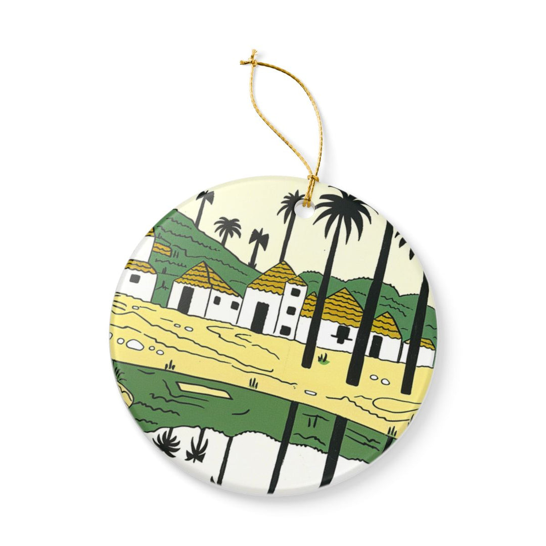 Angola Africa Ornament: Unique Angola Africa Souvenir, Angola Africa Xmas Decor, and Authentic Angola Africa Gift