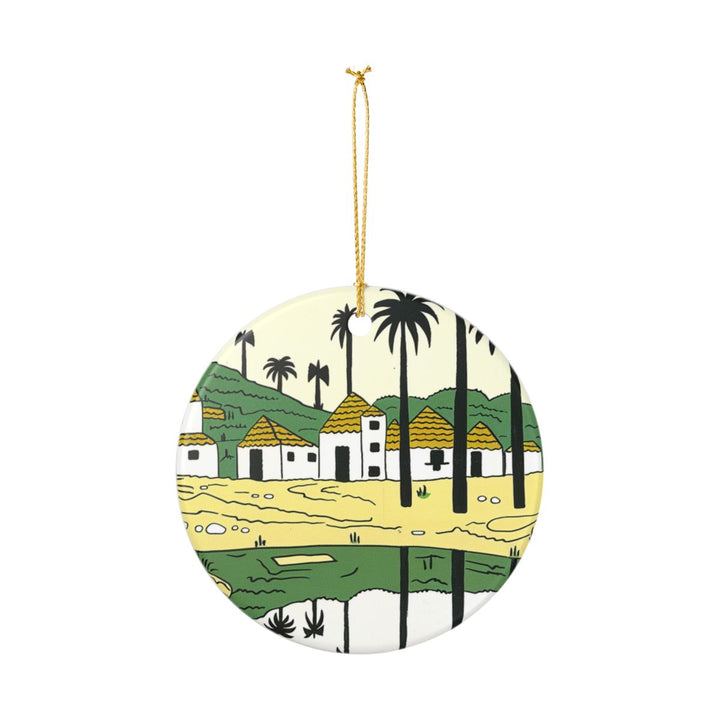 Angola Africa Ornament: Unique Angola Africa Souvenir, Angola Africa Xmas Decor, and Authentic Angola Africa Gift