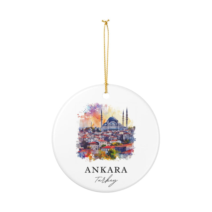 Ankara Turkey Ornament: Unique Ankara Turkey Souvenir, Ankara Turkey Xmas Decor, and Authentic Ankara Turkey Gift