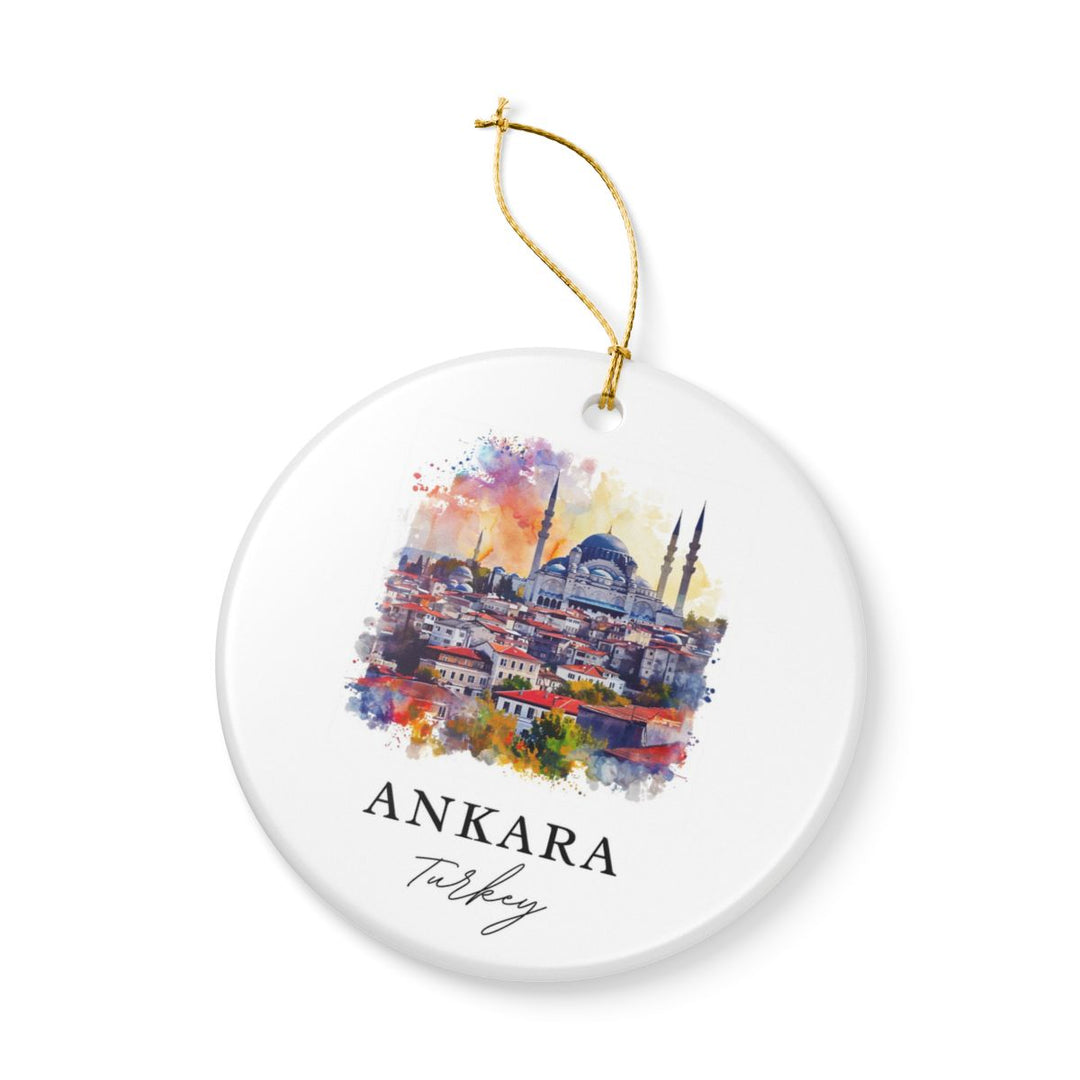 Ankara Turkey Ornament: Unique Ankara Turkey Souvenir, Ankara Turkey Xmas Decor, and Authentic Ankara Turkey Gift