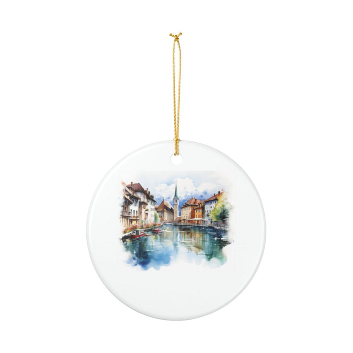 Annecy France Ornament: Unique Annecy Souvenir, Annecy France Xmas Decor, and Authentic Annecy Gift