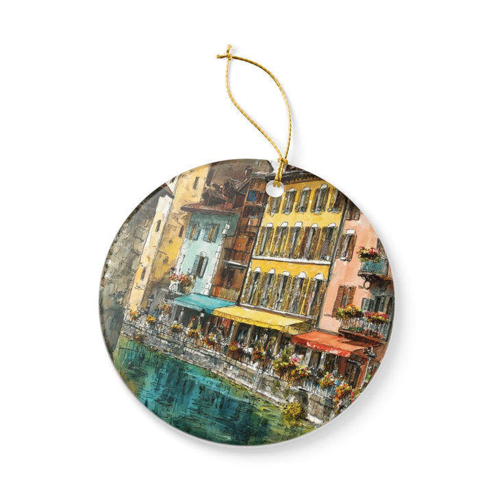 Annecy France Ornament: Unique Annecy Souvenir, Annecy France Xmas Decor, and Authentic Annecy Gift