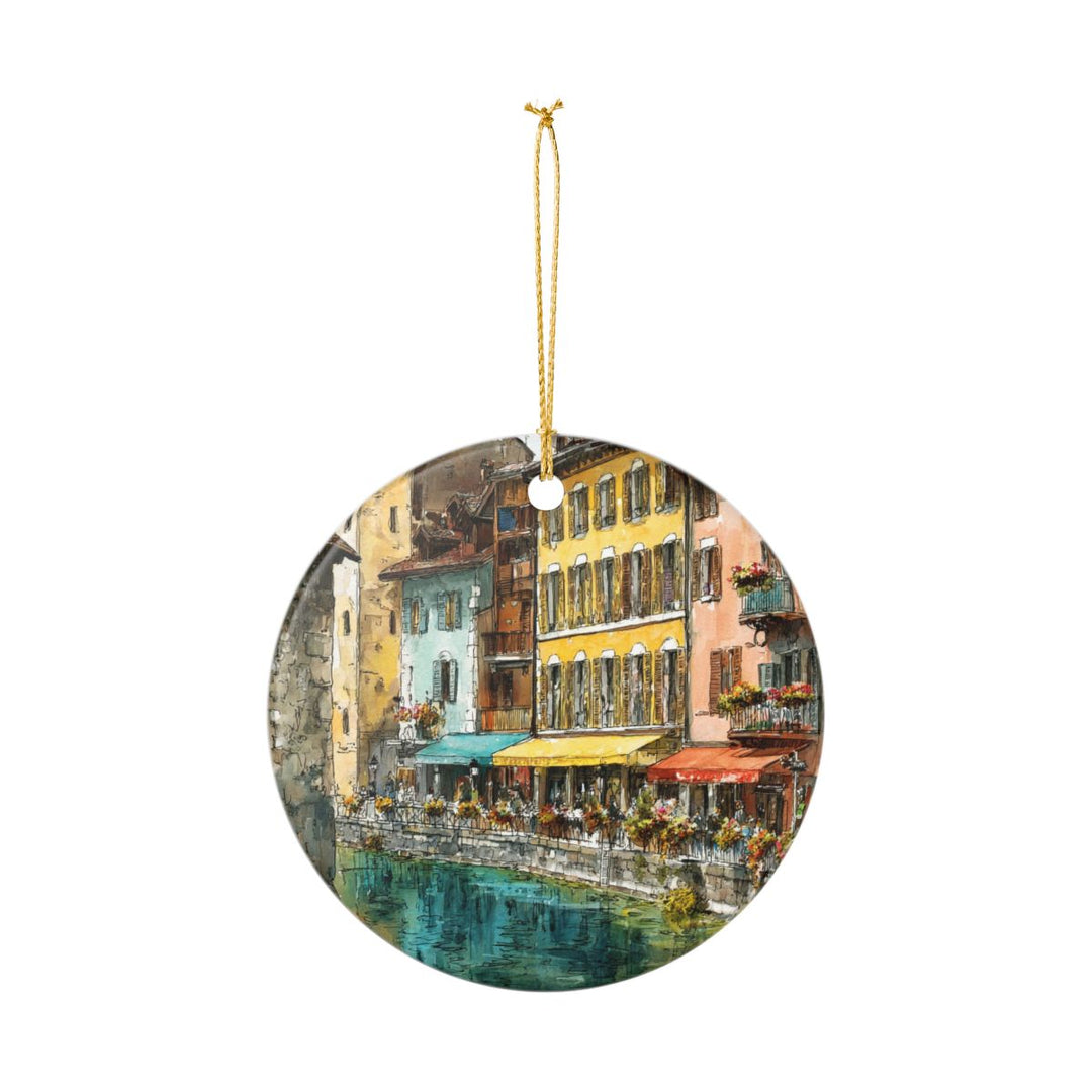 Annecy France Ornament: Unique Annecy Souvenir, Annecy France Xmas Decor, and Authentic Annecy Gift