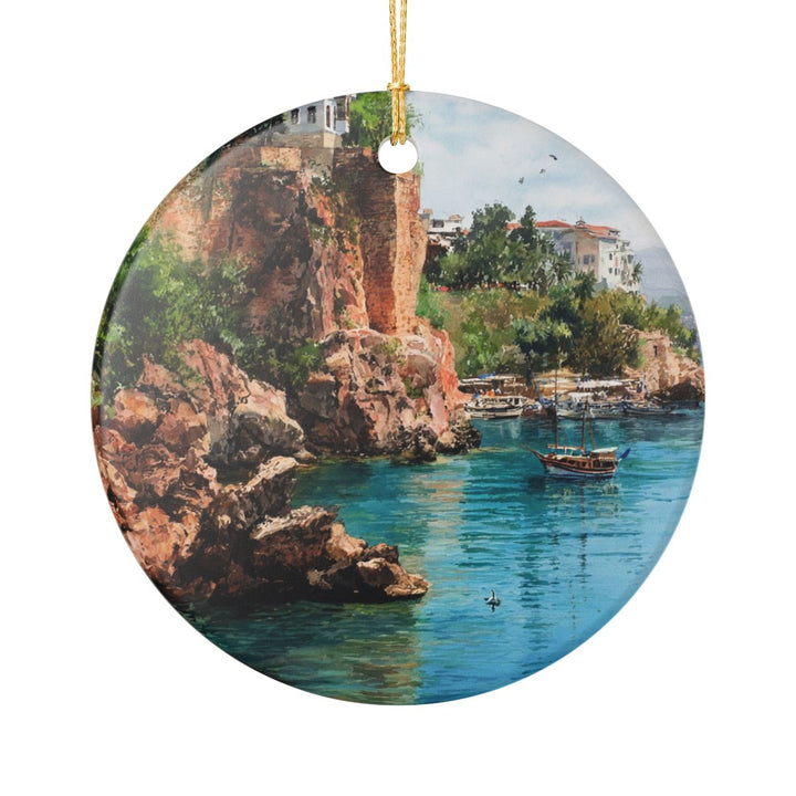Antalya Turkey Ornament: Unique Antalya Turkey Souvenir, Antalya Turkey Xmas Decor, and Authentic Antalya Turkey Gift