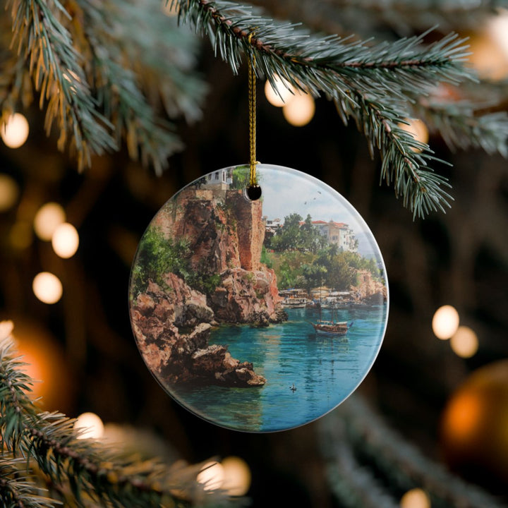 Antalya Turkey Ornament: Unique Antalya Turkey Souvenir, Antalya Turkey Xmas Decor, and Authentic Antalya Turkey Gift