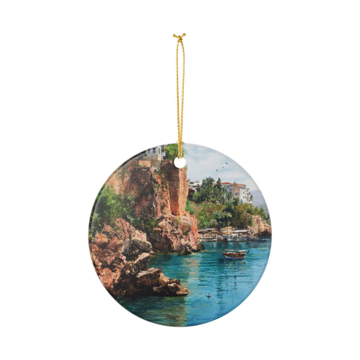 Antalya Turkey Ornament: Unique Antalya Turkey Souvenir, Antalya Turkey Xmas Decor, and Authentic Antalya Turkey Gift