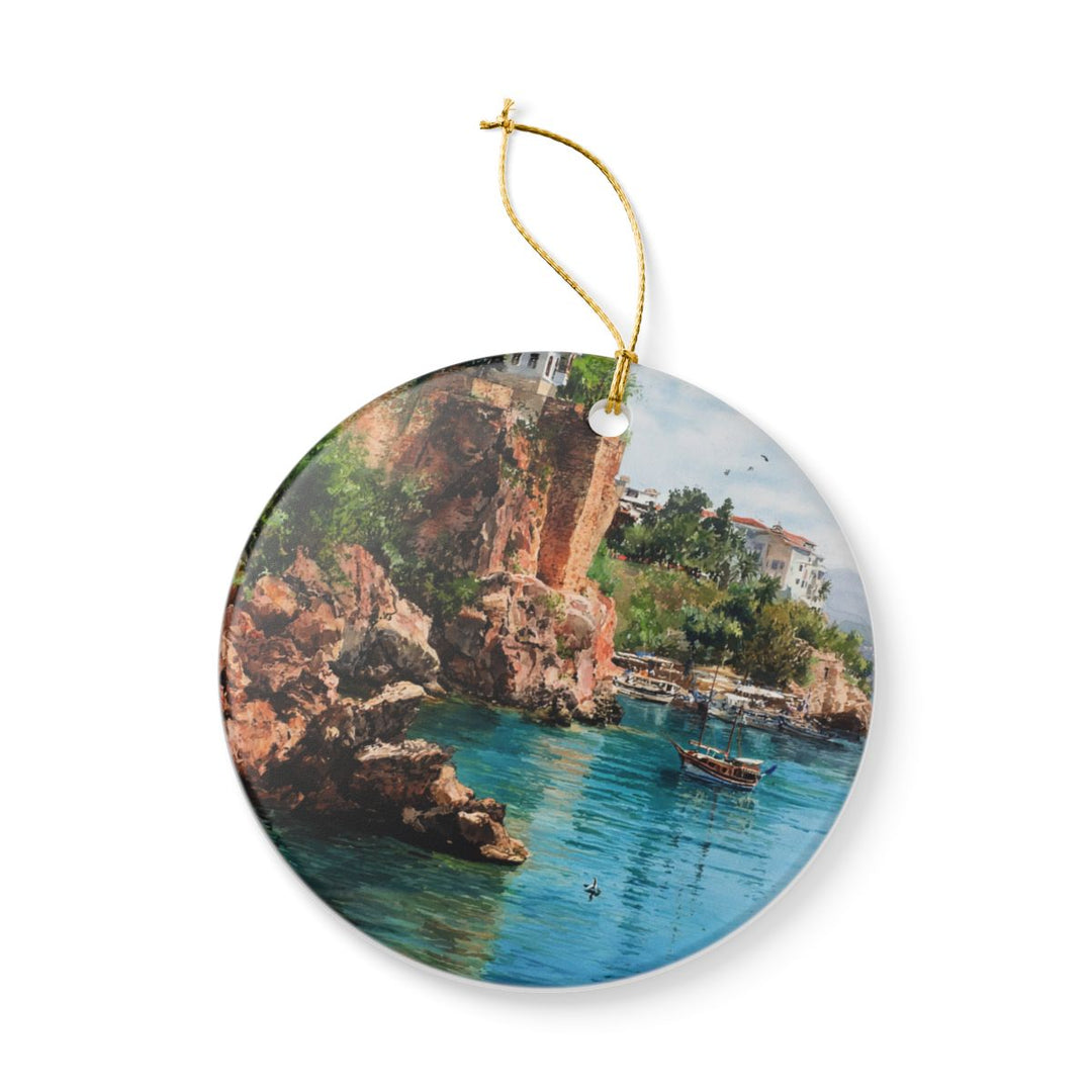 Antalya Turkey Ornament: Unique Antalya Turkey Souvenir, Antalya Turkey Xmas Decor, and Authentic Antalya Turkey Gift