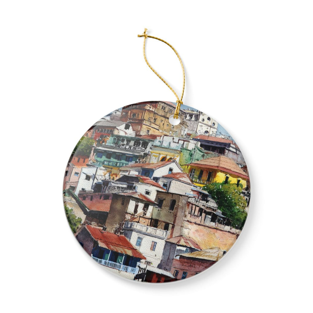 Antananarivo Ornament: Unique Antananarivo Souvenir, Antananarivo Xmas Decor, and Authentic Antananarivo Gift