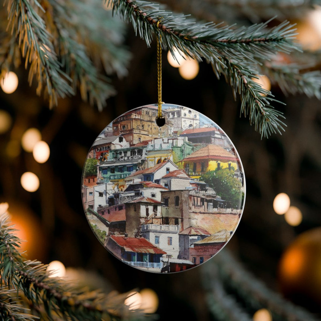 Antananarivo Ornament: Unique Antananarivo Souvenir, Antananarivo Xmas Decor, and Authentic Antananarivo Gift