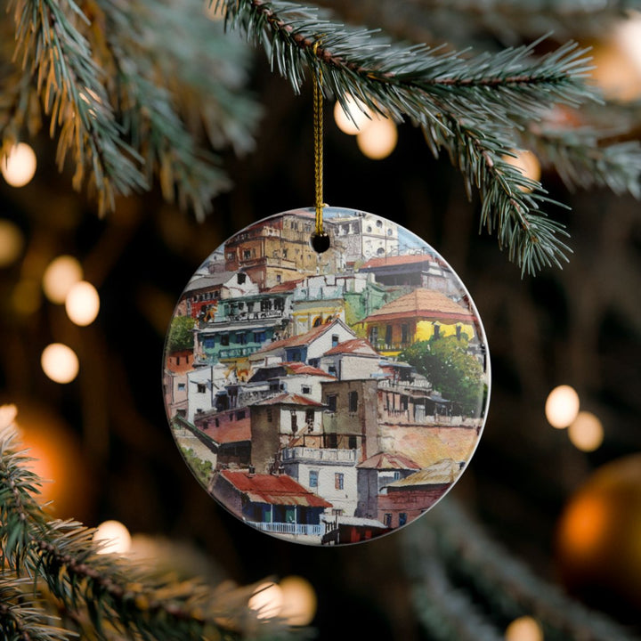 Antananarivo Ornament: Unique Antananarivo Souvenir, Antananarivo Xmas Decor, and Authentic Antananarivo Gift