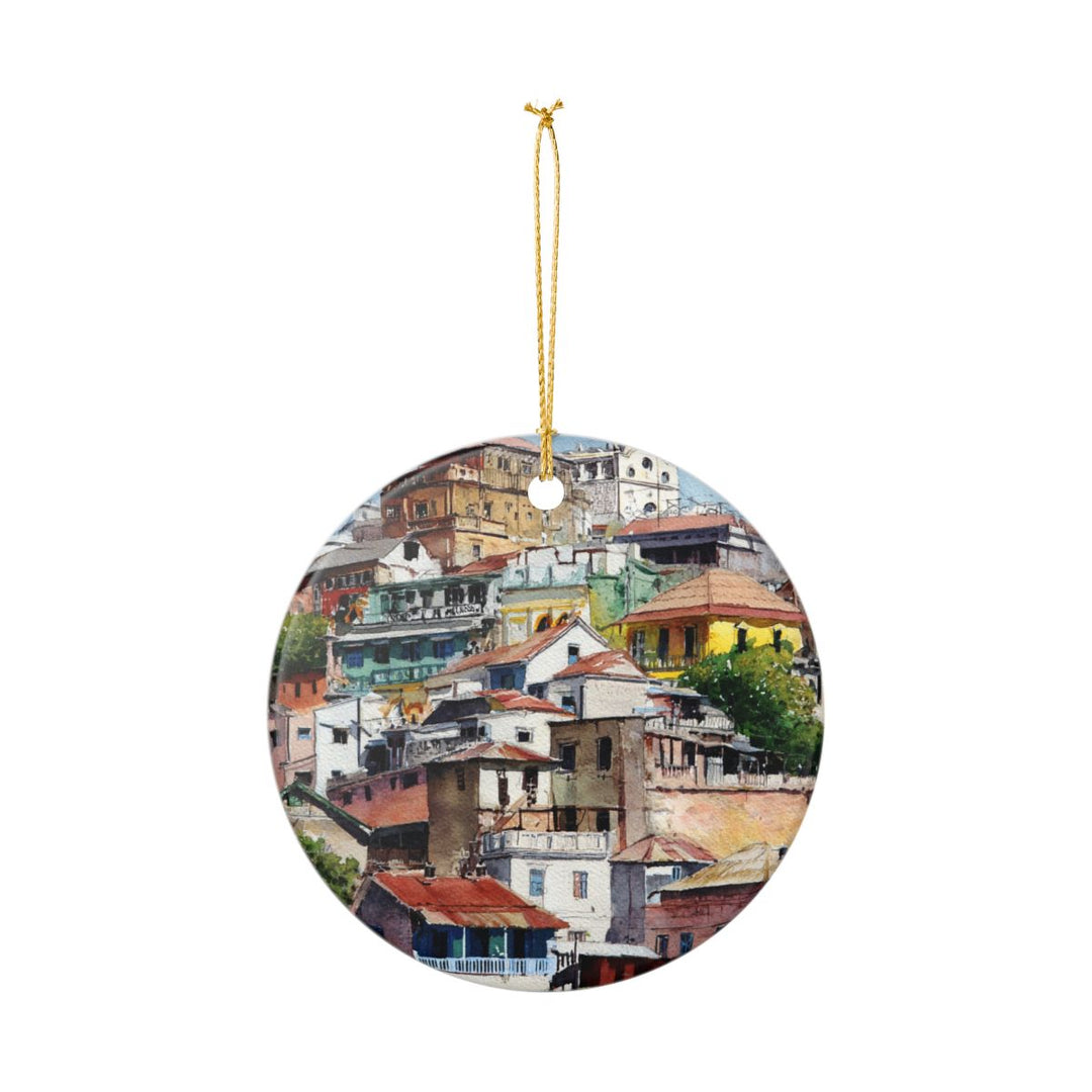Antananarivo Ornament: Unique Antananarivo Souvenir, Antananarivo Xmas Decor, and Authentic Antananarivo Gift