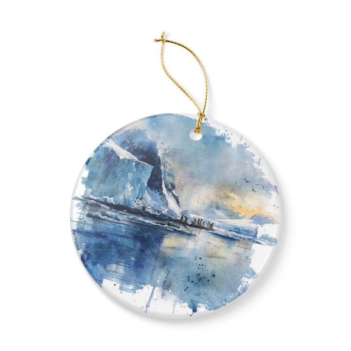 Antarctica Antarctica Ornament: Unique Antarctica Souvenir, Antarctica Antarctica Xmas Decor, and Authentic Antarctica Gift