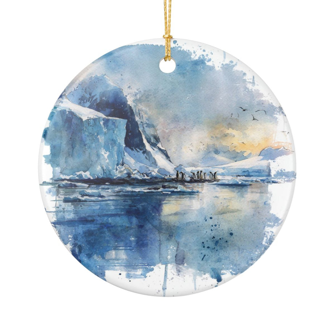 Antarctica Antarctica Ornament: Unique Antarctica Souvenir, Antarctica Antarctica Xmas Decor, and Authentic Antarctica Gift