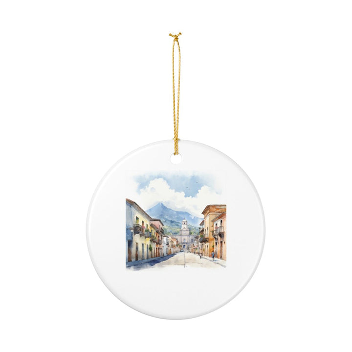 Antigua Guatemala Ornament: Unique Antigua Guatemala Souvenir, Antigua Guatemala Xmas Decor, and Authentic Antigua Guatemala Gift