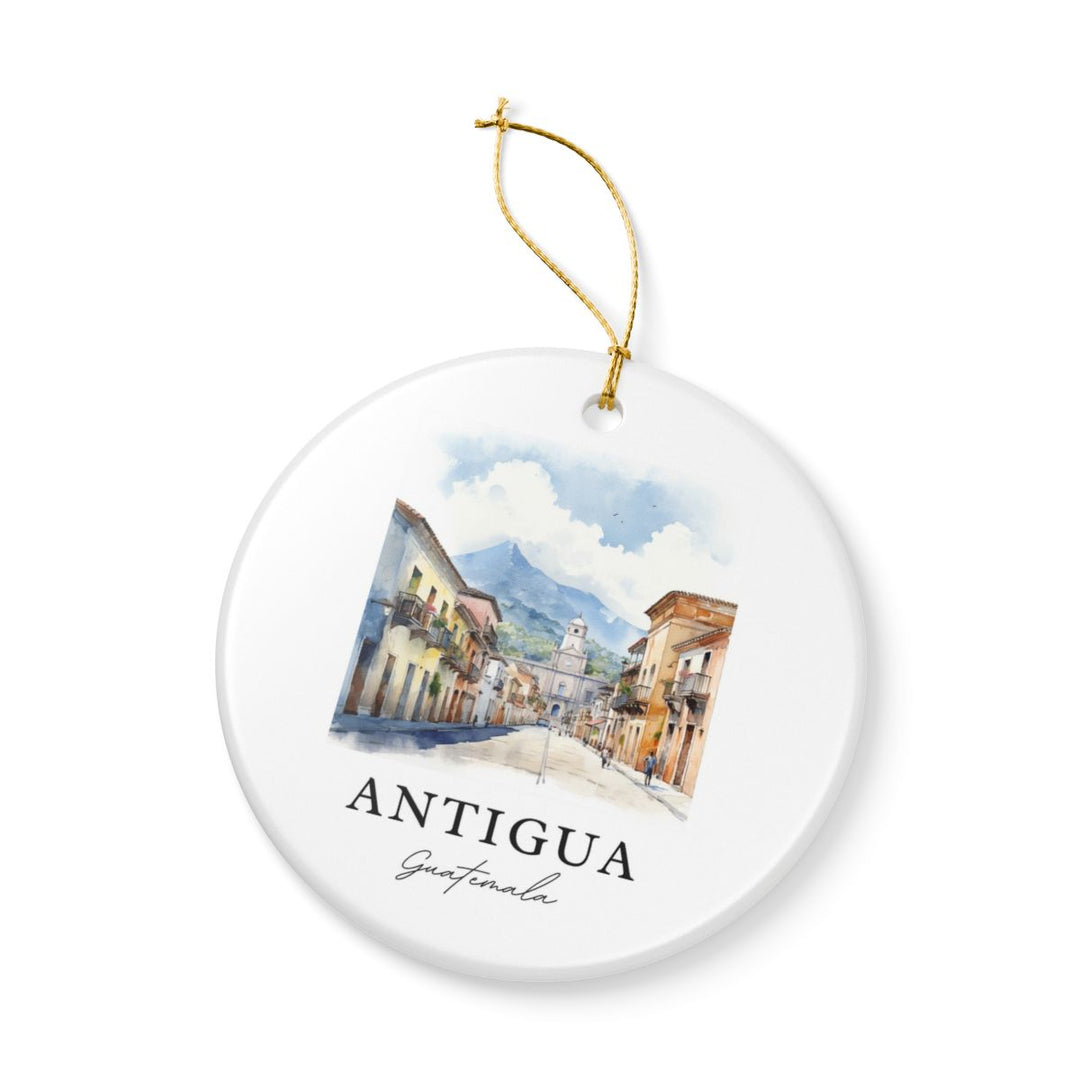 Antigua Guatemala Ornament: Unique Antigua Guatemala Souvenir, Antigua Guatemala Xmas Decor, and Authentic Antigua Guatemala Gift