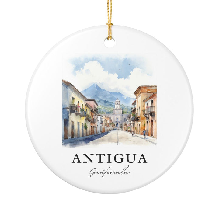 Antigua Guatemala Ornament: Unique Antigua Guatemala Souvenir, Antigua Guatemala Xmas Decor, and Authentic Antigua Guatemala Gift