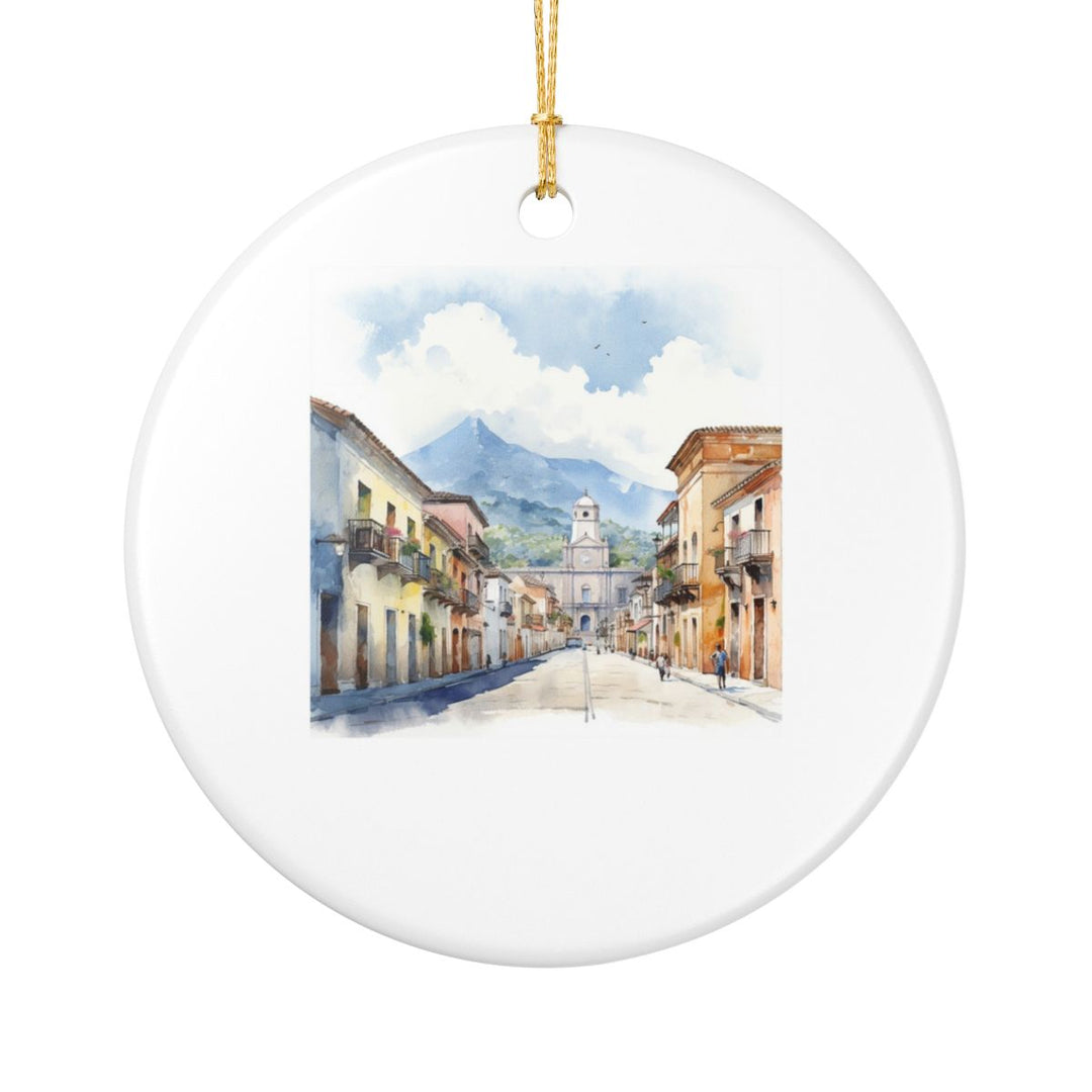 Antigua Guatemala Ornament: Unique Antigua Guatemala Souvenir, Antigua Guatemala Xmas Decor, and Authentic Antigua Guatemala Gift