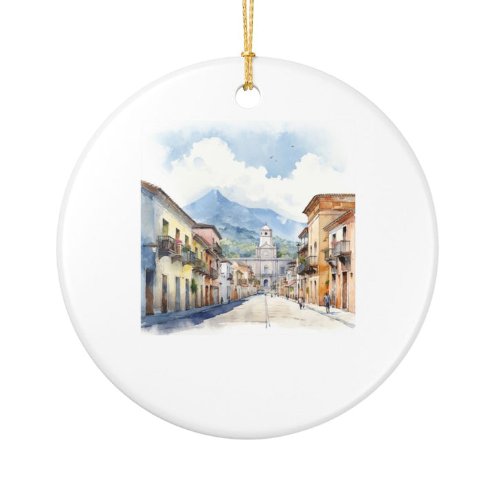 Antigua Guatemala Ornament: Unique Antigua Guatemala Souvenir, Antigua Guatemala Xmas Decor, and Authentic Antigua Guatemala Gift