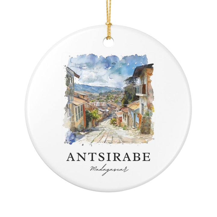Antsirabe Madagascar Ornament: Unique Antsirabe Souvenir, Antsirabe Madagascar Xmas Decor, and Authentic Antsirabe Gift